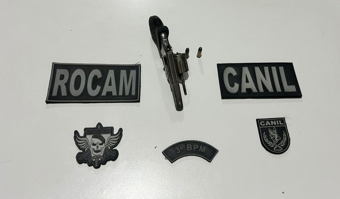Homem é preso por porte ilegal de arma de fogo em Arapiraca
