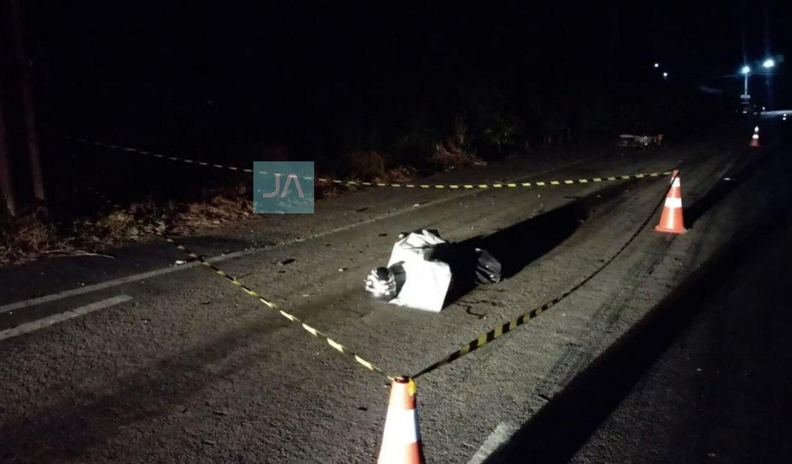 Grave acidente deixa motociclista morto na zona rural de Arapiraca