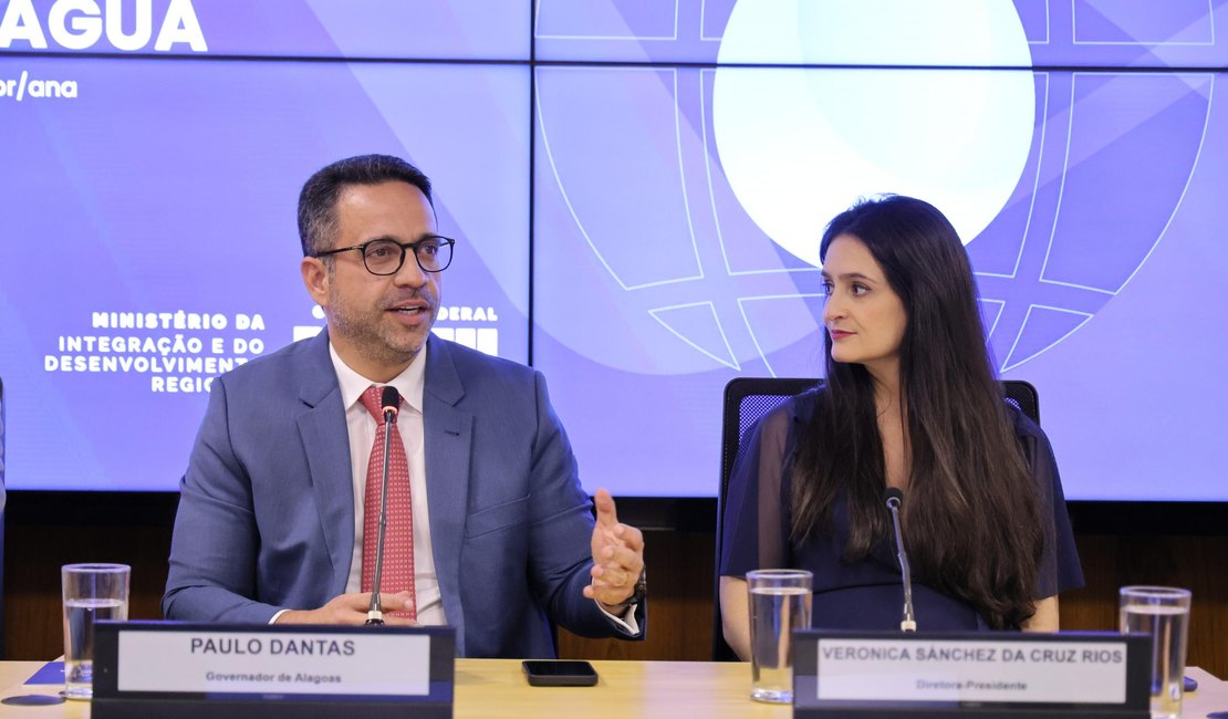 Paulo Dantas assina Pacto pela Governança da Água em Brasília