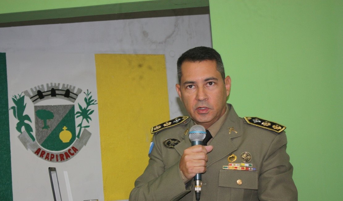 Comandante do 3º BPM vai à Câmara Municipal e faz balanço de seus dois meses em Arapiraca