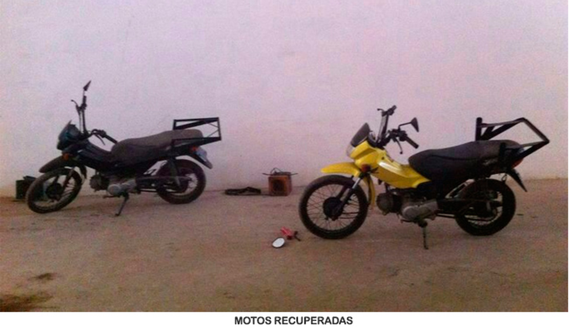 Polícia recupera caminhão e motos roubados em assalto na BR-101