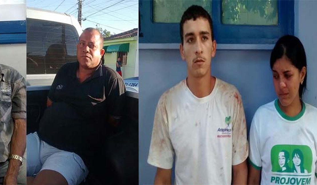 Operação prende 4 e apreende armas e droga, em Arapiraca