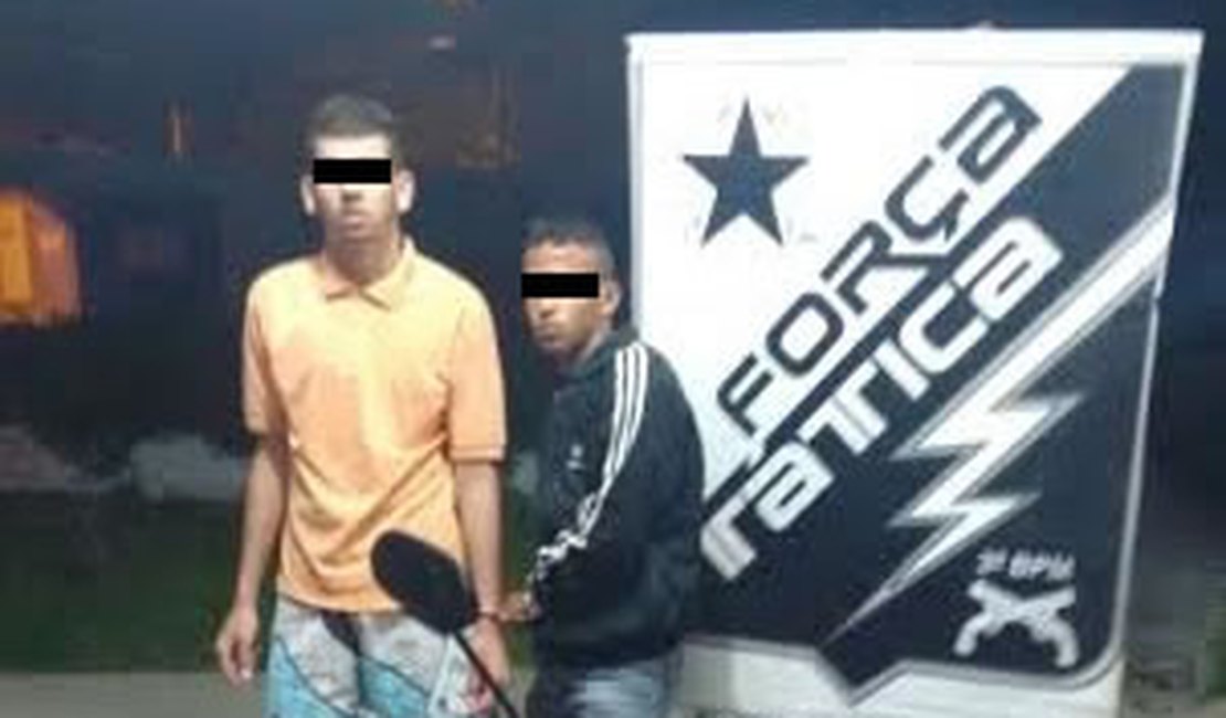 Após roubar iPhone, jovens são rastreados e detidos em Arapiraca