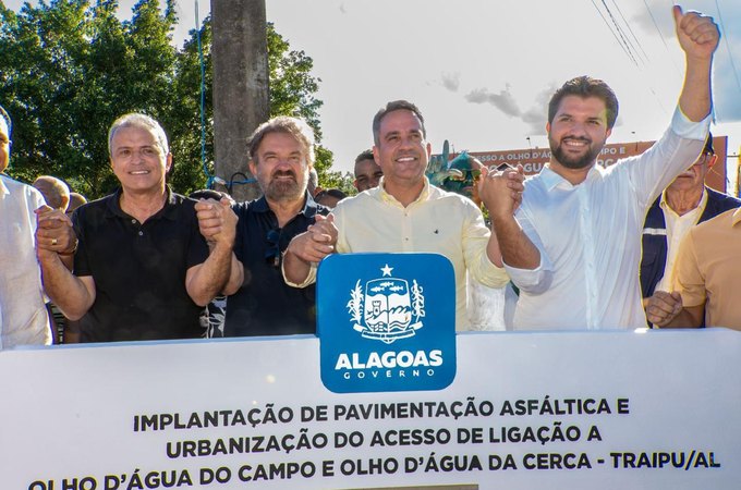 Prefeitura e Governo do Estado inauguram obras em Traipu