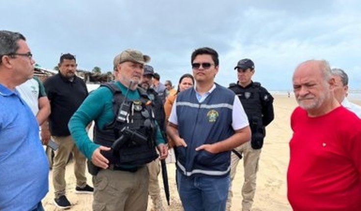 MPF fiscaliza trânsito de veículos na faixa de areia da Praia do Peba, em Piaçabuçu e cobra soluções definitivas