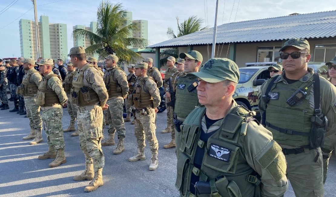Operação cumpre diversos mandados contra pessoas envolvidas em homicídios, tráfico de drogas e estupros em Maceió