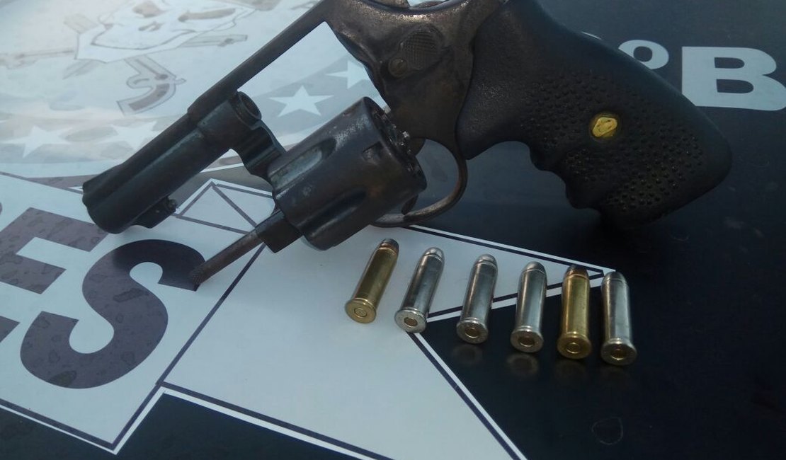 Homem é detido com arma de fogo em Teotônio Vilela, AL