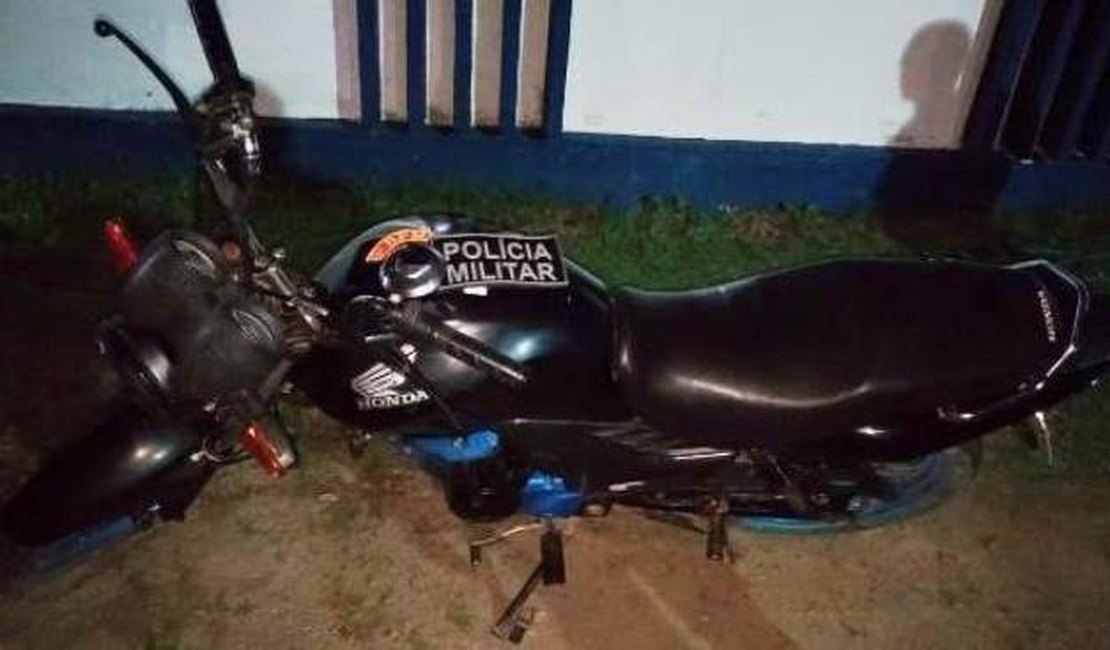 Polícia prende jovem e recupera motocicleta roubada no Centro de São Sebastião