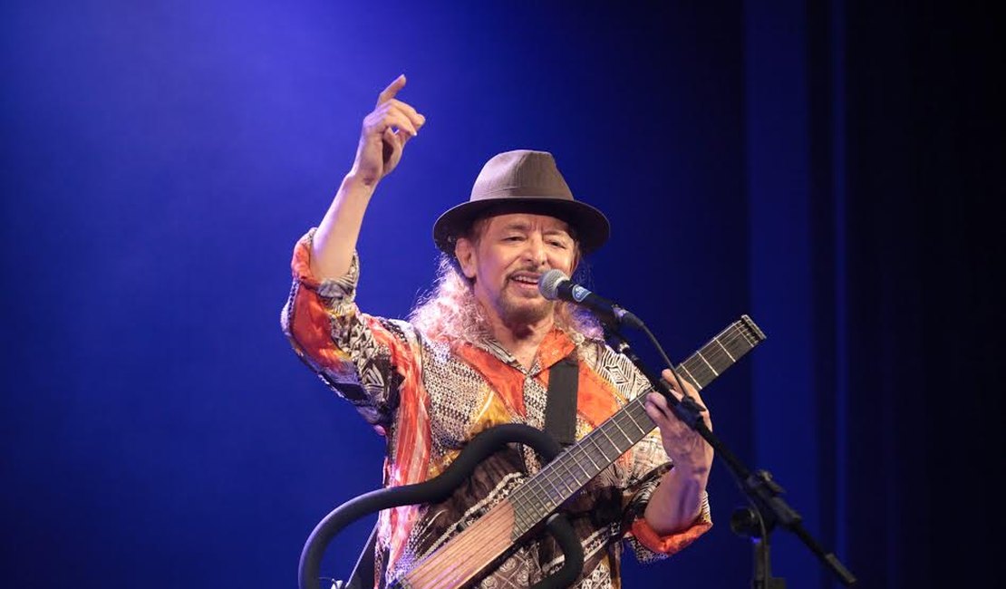 Geraldo Azevedo anima noite de 18 de março, em Arapiraca