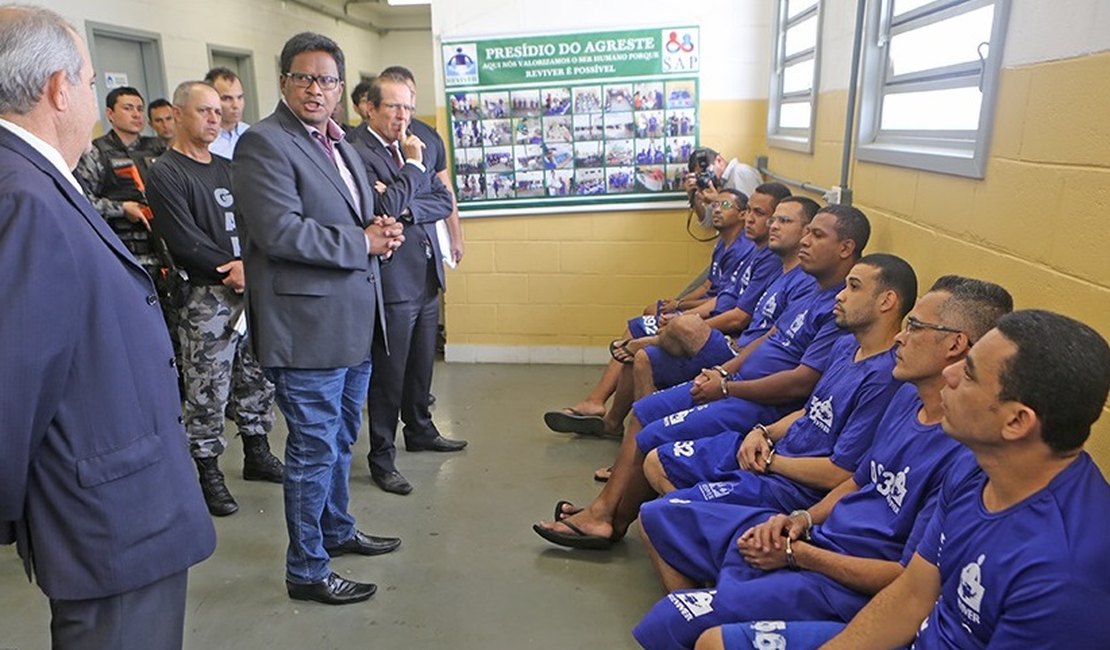 Judiciário, Governo e MP inspecionam Presídio do Agreste e ouvem presos