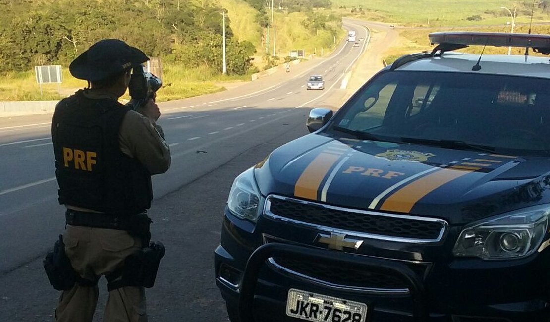PRF registra quase 70.000 flagrantes de excesso de velocidade durante feriado da independência