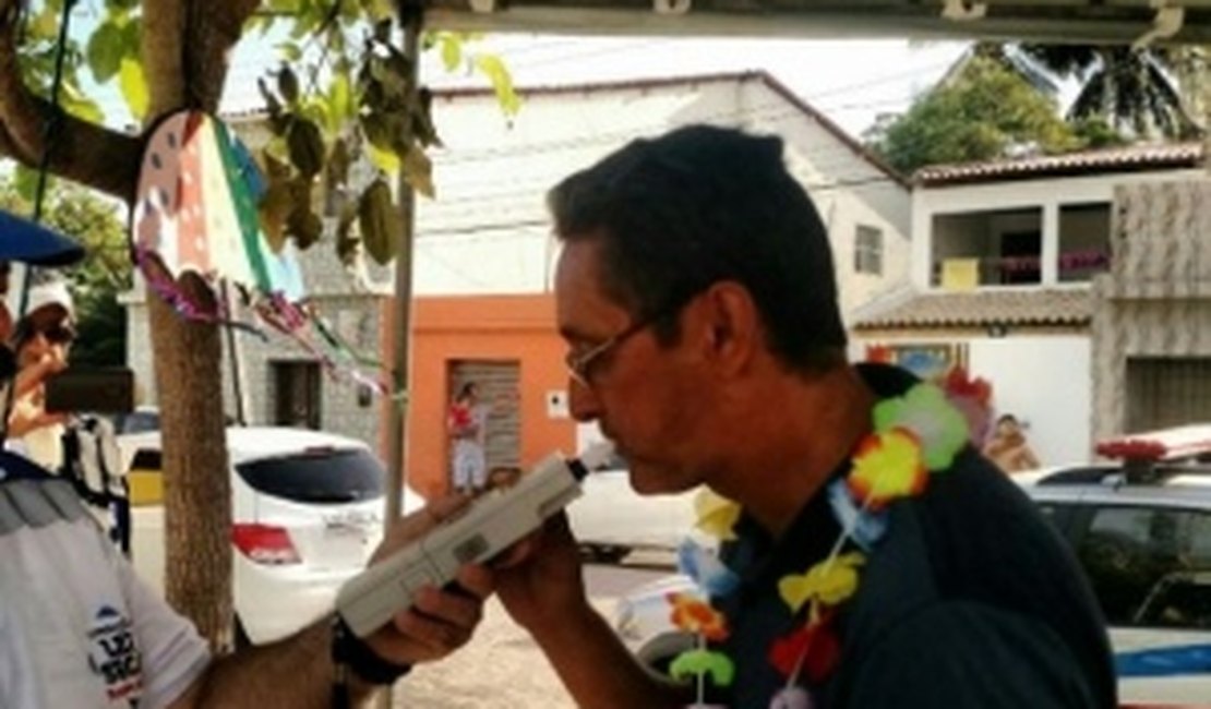 Lei Seca abordou mais de 700 condutores durante o carnaval em Alagoas