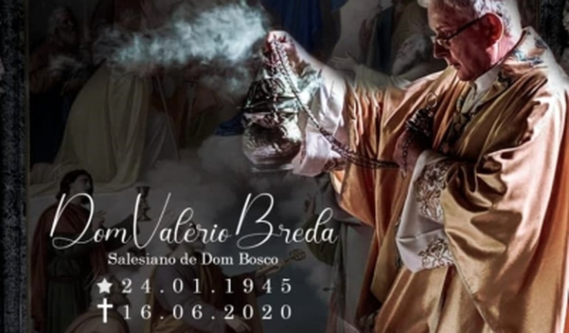 Veja por onde assistir a Missa de corpo presente do bispo Dom Valério Breda
