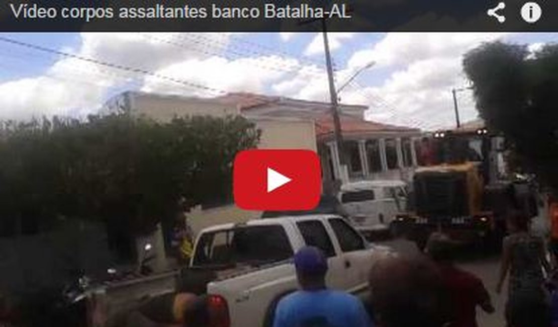 Vídeo: Chegada dos mortos em confronto com a PM no centro de Batalha
