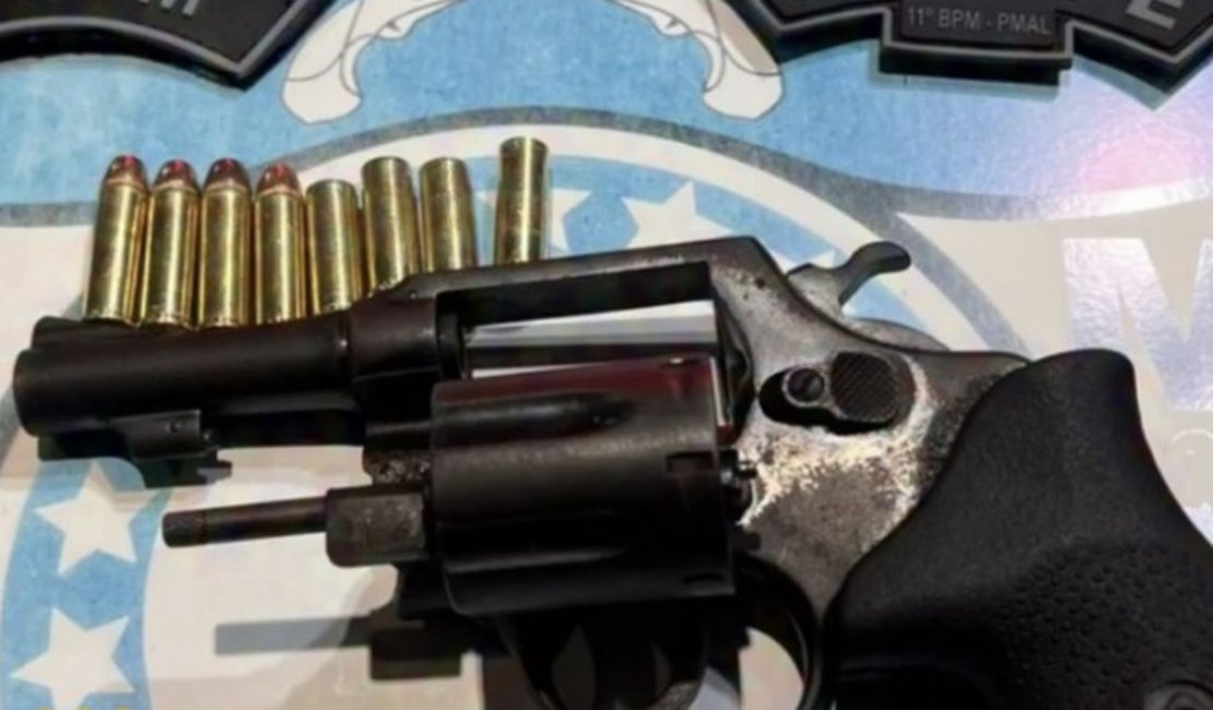 Homem embriagado é detido após disparos de arma de fogo em Porto Real do Colégio