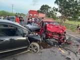 Vídeo. Colisão entre carros resulta em morte na AL 110, em São Sebastião
