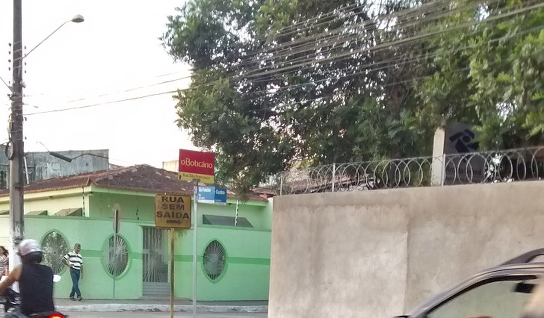 Acidente deixa motociclista ferido no centro de Arapiraca