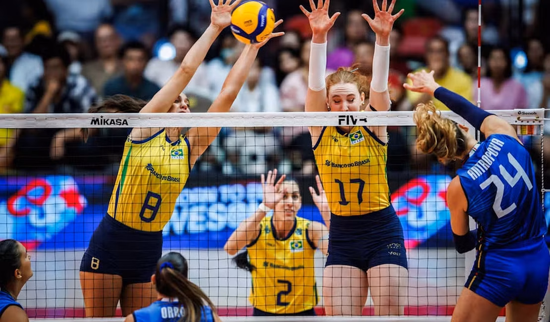 Brasil perde para Itália em jogo épico e vai disputar 3° lugar do Mundial Feminino de vôlei