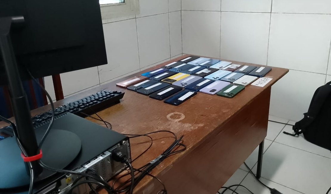 Vídeo. Mais de 300 pessoas são intimadas em Arapiraca por uso de celulares com queixa de roubo ou furto
