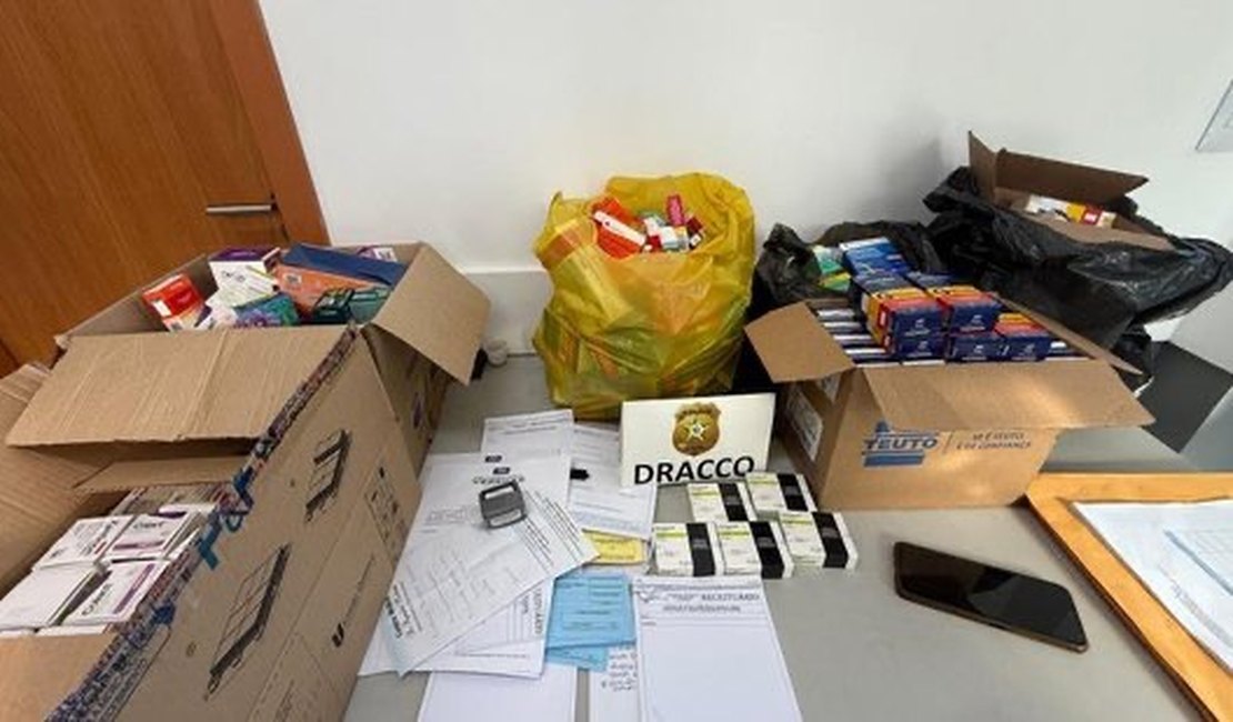 Farmacêutico é preso em operação contra venda ilegal de medicamentos e falsificação de atestados em Maceió