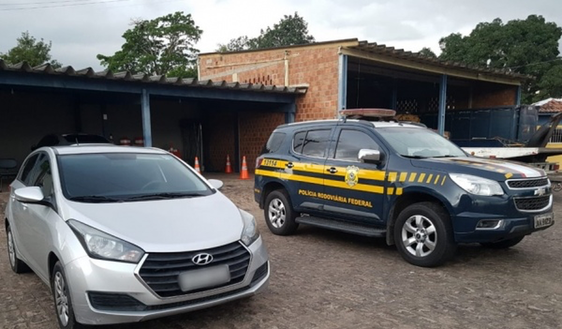 Operação prende homem e apreende carro que era de locadora, no Agreste