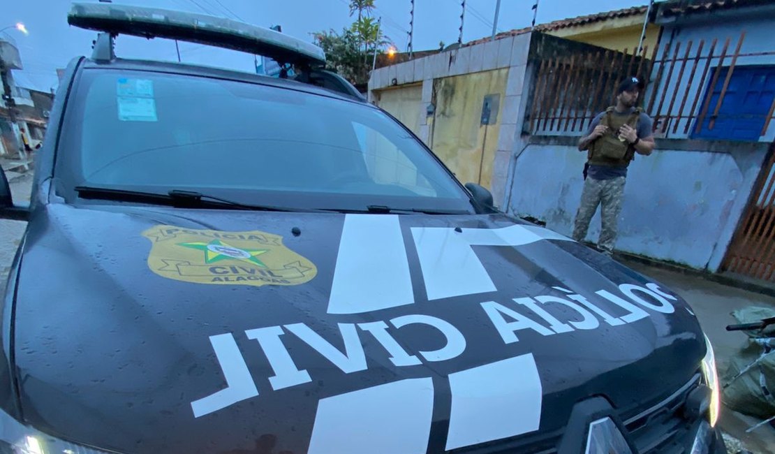PC prende suspeitos de tráfico e apreende menor por latrocínio em operação em Arapiraca e Campo Grande