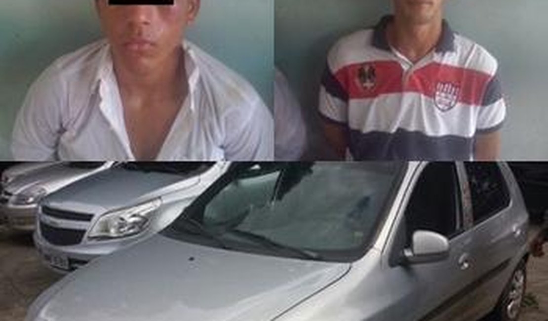 Dupla rouba veículo, troca tiros com a PM e é presa em Arapiraca