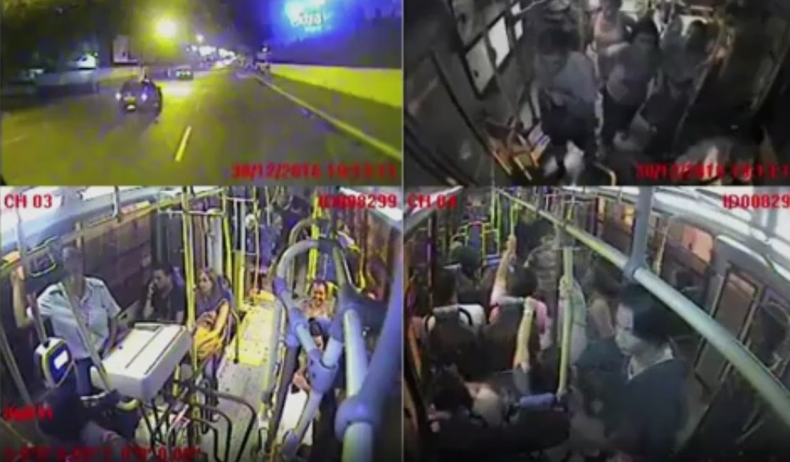 Nº de assaltos a ônibus preocupa rodoviários e passageiros em Maceió