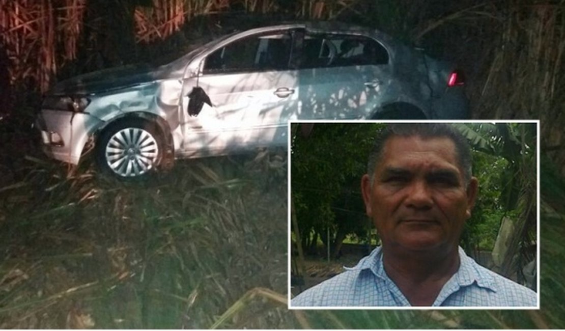Homem morre após veículo sair da pista e capotar na BR 101