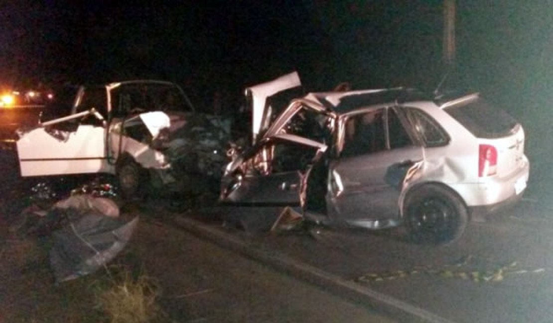 Quatro pessoas morrem em grave acidente na AL-210