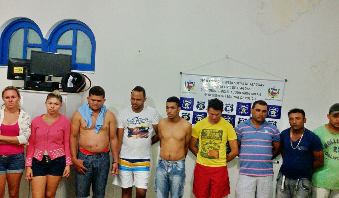Polícias desbaratam quadrilha que agia no Agreste alagoano