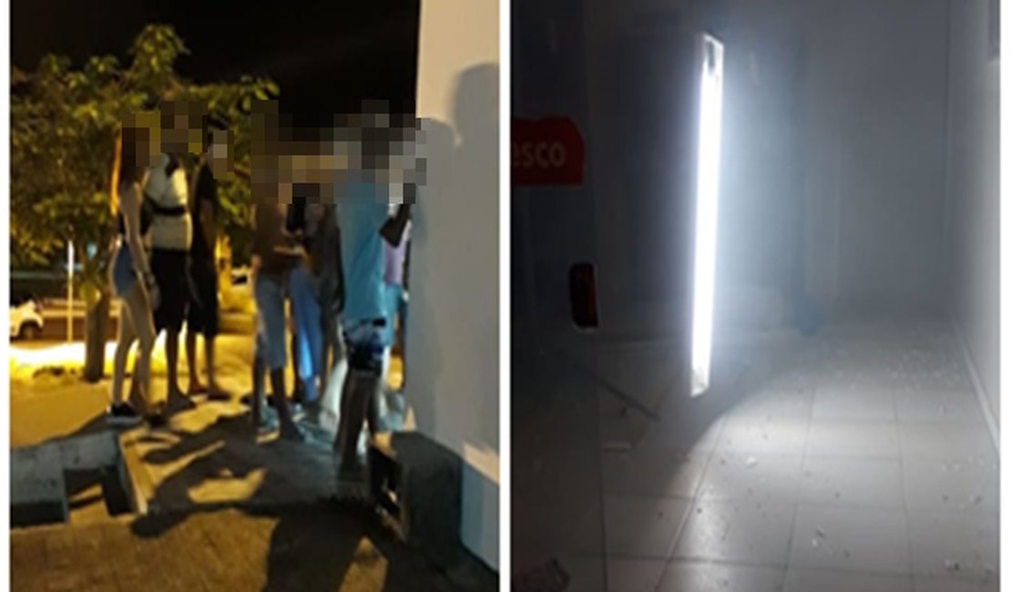 Bando armado explode agência bancária e causa pânico em Piranhas