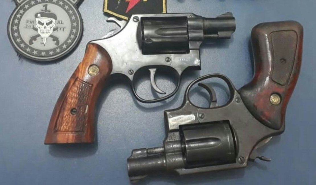 Seis pessoas são detidas e 5 armas apreendidas no Agreste