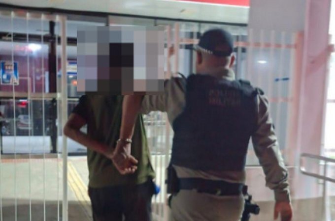 Homem exige auxílio do Cartão Cria da filha recém-nascida, agride ex e irmã dela e é preso enquanto corria atrás das vítimas, em Pariconha
