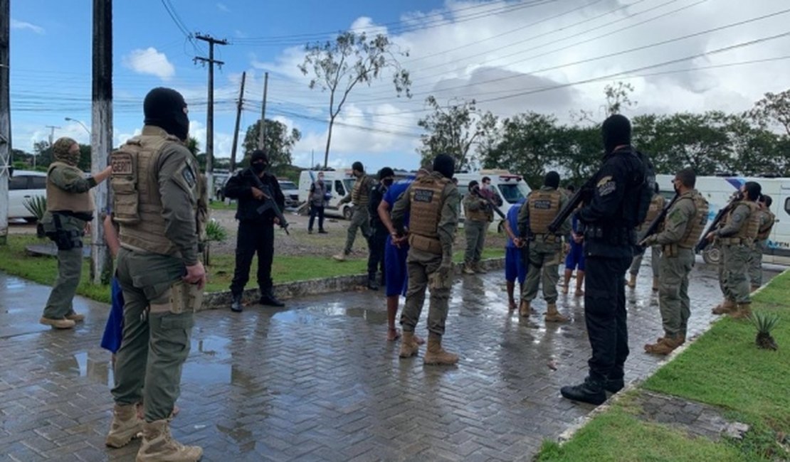 Alvos da Operação Flashback são transferidos ao Presídio do Agreste