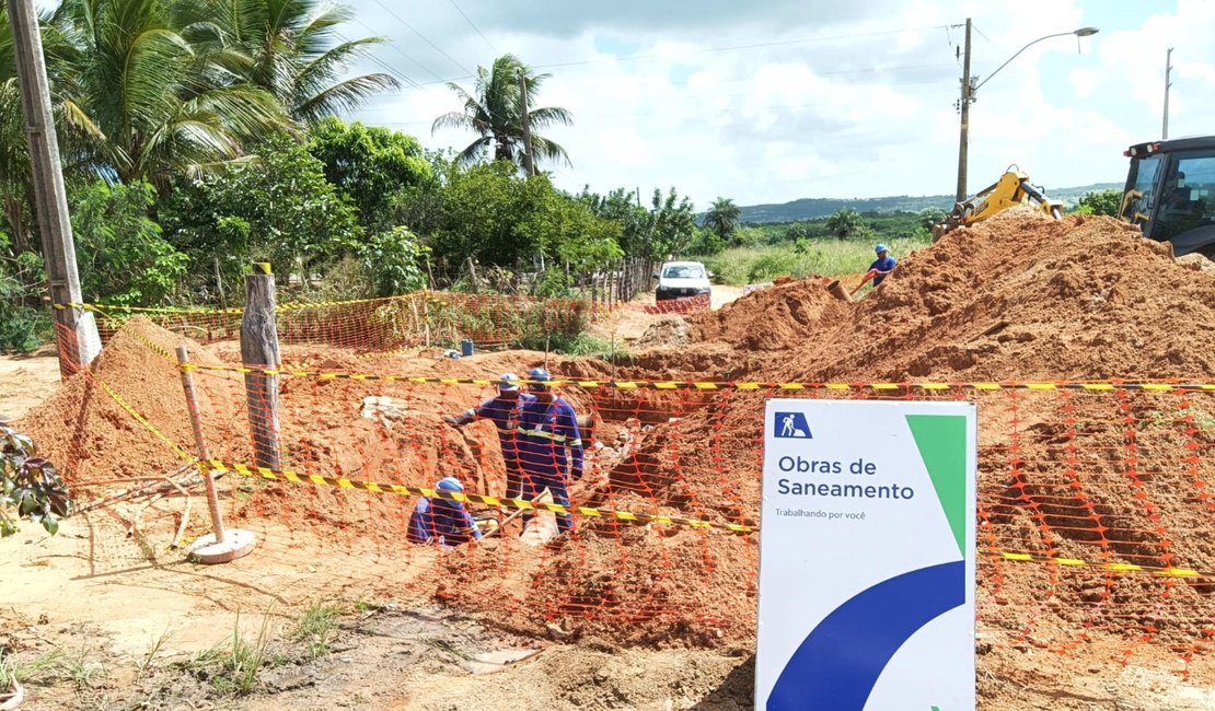 Mais Água Alagoas: Porto Real do Colégio recebe R$ 15 milhões em obras de esgotamento sanitário