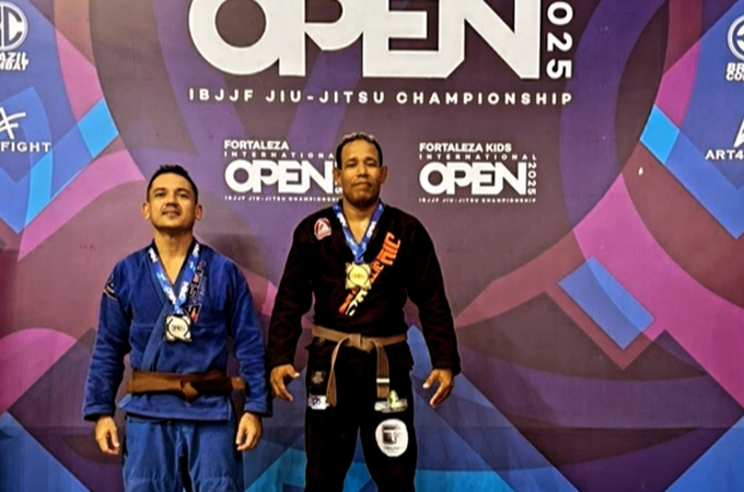 Alexandre Negão chega ao lugar mais alto do pódio no Fortaleza International Open