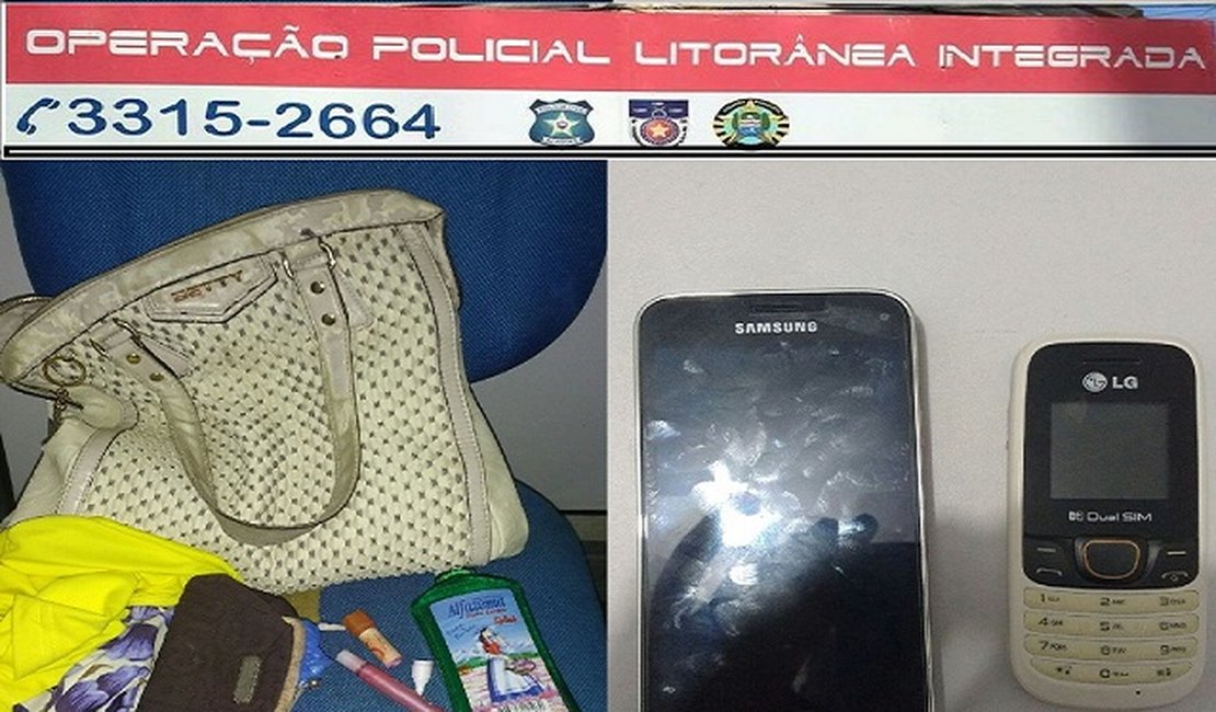 PC apreende casal e recupera materiais roubados em Maceió