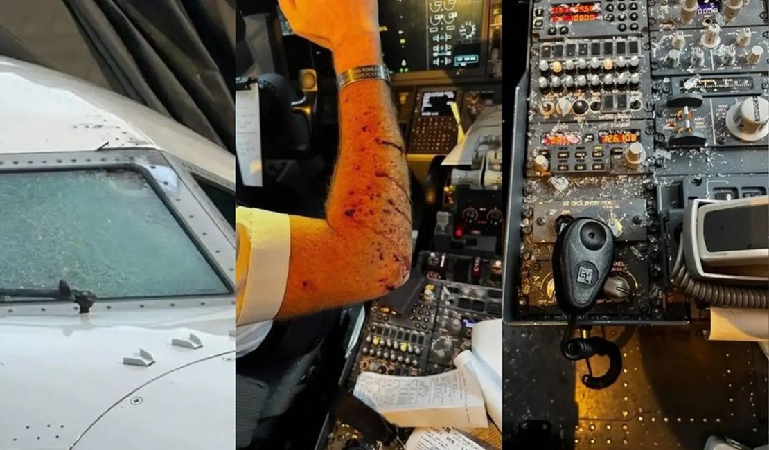 Objeto misterioso atinge avião nos EUA, deixa piloto ferido e obriga pouso de emergência