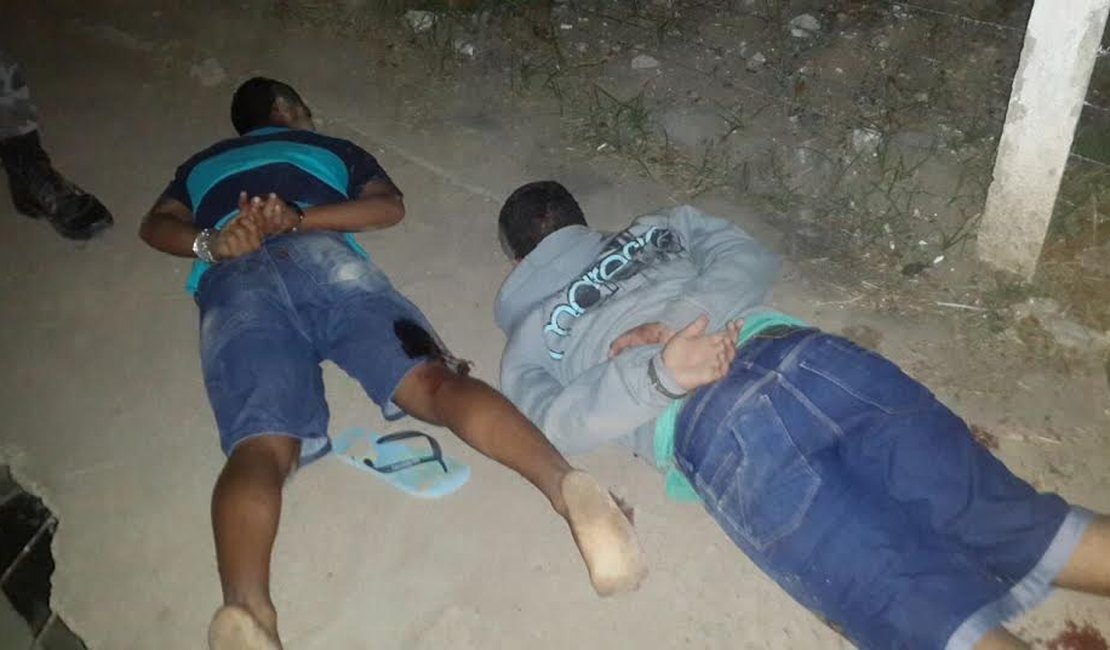 Perseguição e tiroteio no centro de Arapiraca deixam criminosos feridos