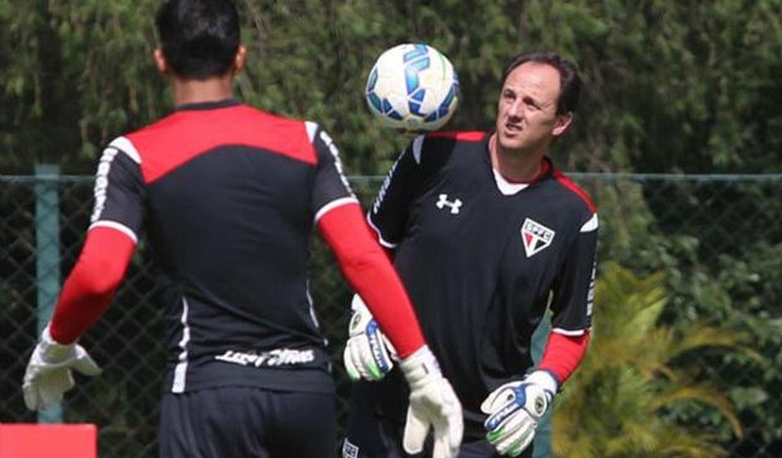 Em dia de último treino de Rogério Ceni, xará é a novidade no Tricolor