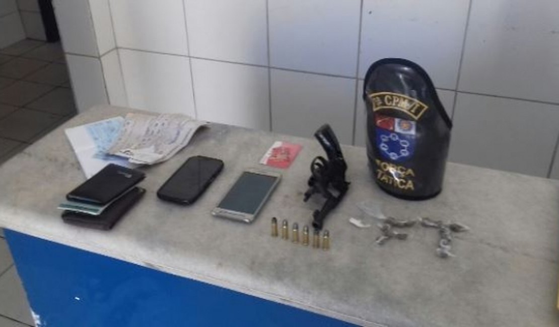 Oito armas de fogo são retiradas de circulação durante o fim de semana