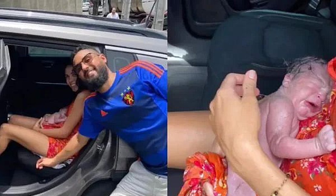 Gestante tem bebê dentro de carro no Recife por causa de congestionamento