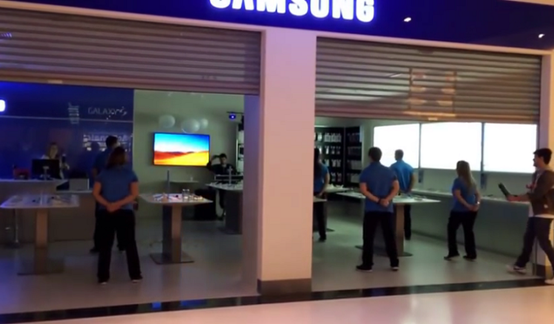 A incrível inauguração da loja da Samsung em Campos dos Goytacazes