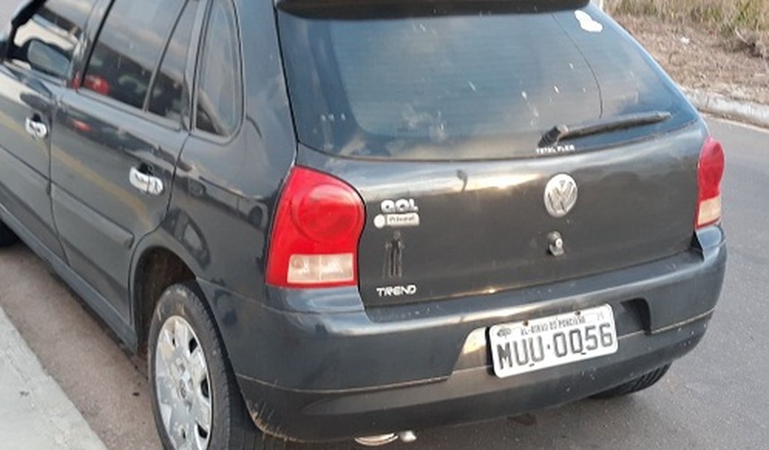 Carro de suspeito de matar ex-companheira em Girau do Ponciano é localizado