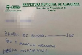 Receita médica que prescreve '3 horas de buceta' repercute nas redes sociais; prefeitura pernambucana se posiciona