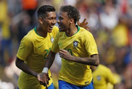 Aos 47 do segundo tempo, alagoano Firmino marca gol que dá vitória ao Brasil por 2x0 contra a Croácia