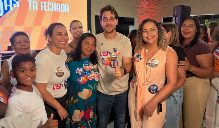Reta Final: Enfermeira Andresa reúne apoiadores e demonstra força à candidatura de Guilherme Lopes em Penedo