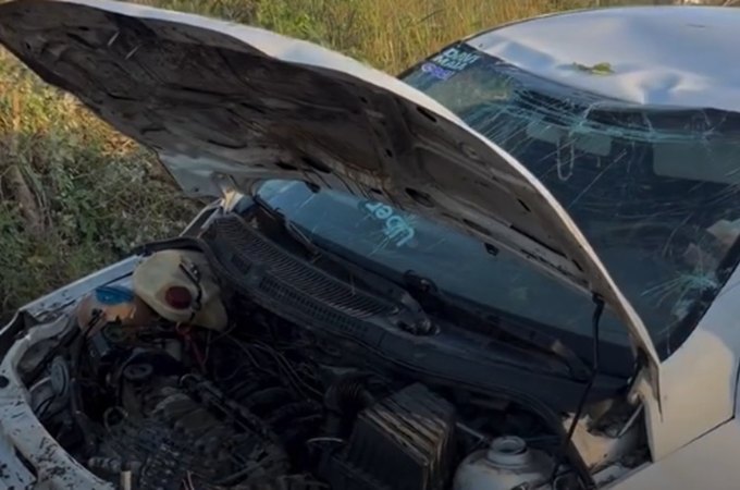 Motorista que retornava do Festival de Inverno de Água Branca capota carro na AL-145