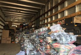 Mais de 50 mil pares de calçados falsificados são apreendidos em Arapiraca